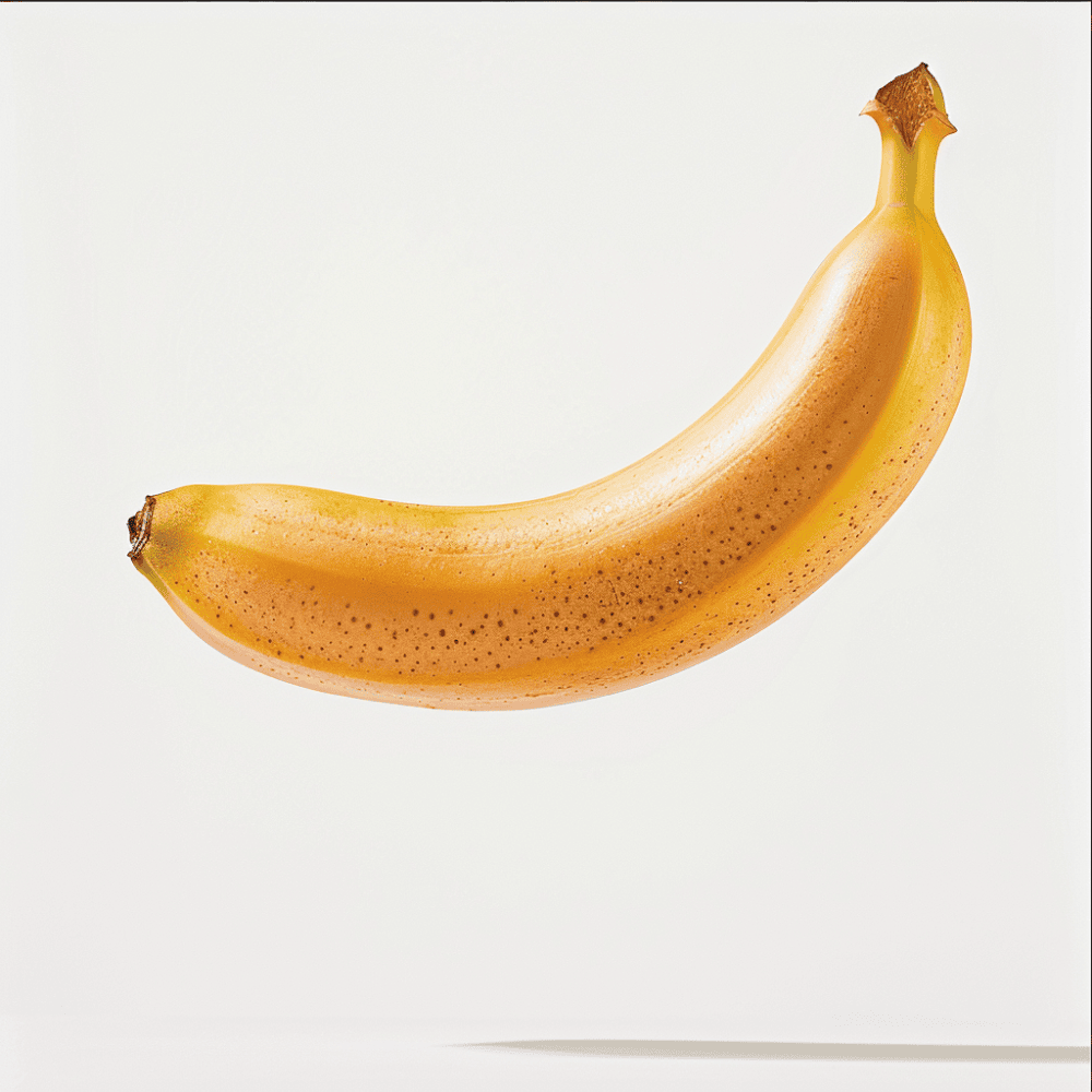 Prompt: Product photography of a banana floating in midair, clean white background ::1 water ::-0.5 --sref https://s.mj.run/lDdLNQhqy8E