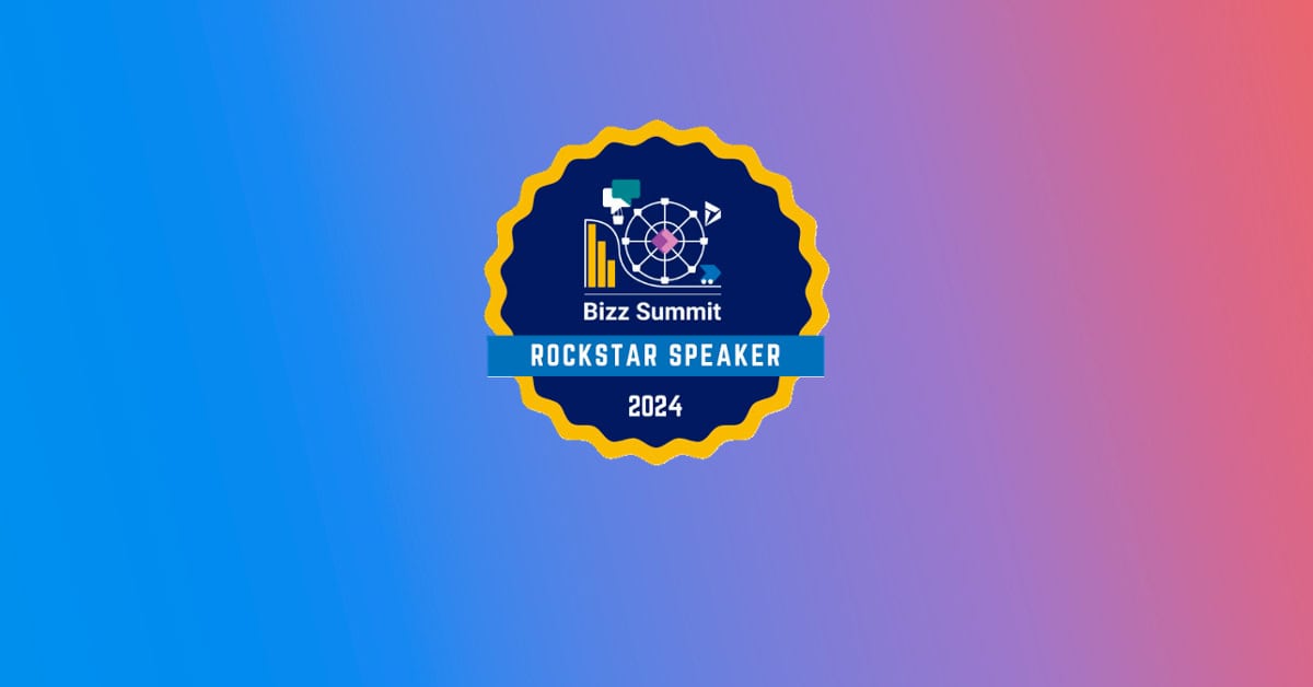 Bizz Summit 2024 Rockstar Speaker