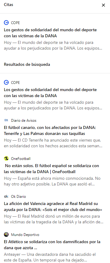 Y los resultados anteriores están basados en estas fuentes