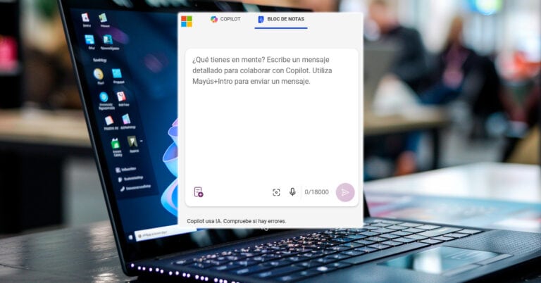 Conoce Microsoft Copilot Notebook para probar tus prompts