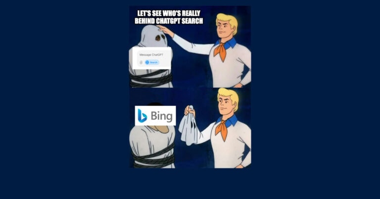 Si tu web no está en Bing, no aparecerá en ChatGPT search