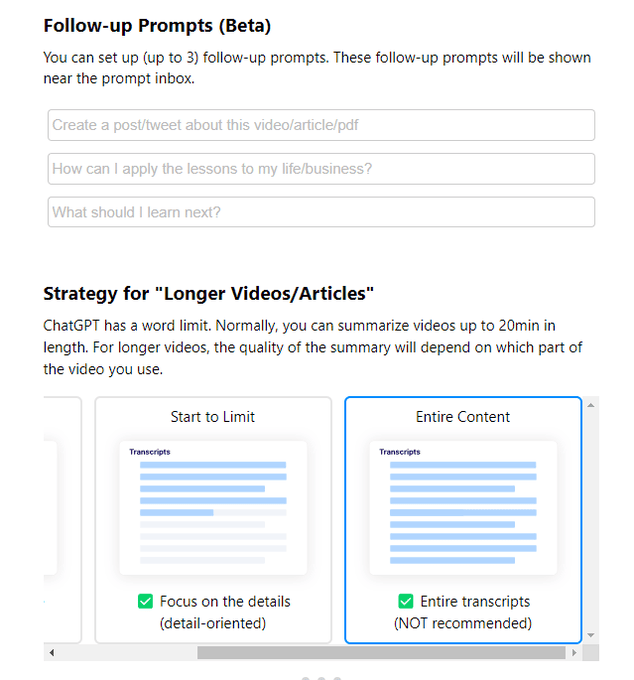 YouTube Summary with ChatGPT & Claude